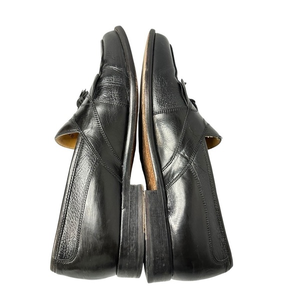 Johnston & Murphy Men’s Leather Loafer Black Tassel Dress Shoes Size 9M‎ - Picture 7 of 11